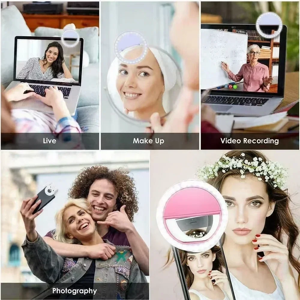 Светодиодное кольцо с зарядкой через usb - Фотография_5