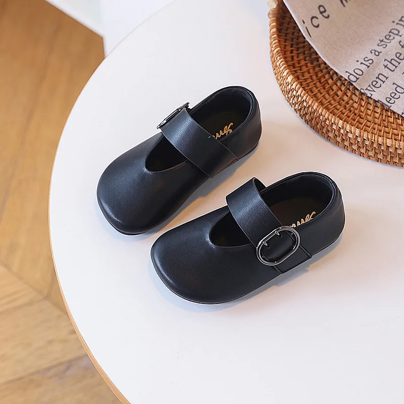 Туфли для девочек с широким носком - Фотография_4