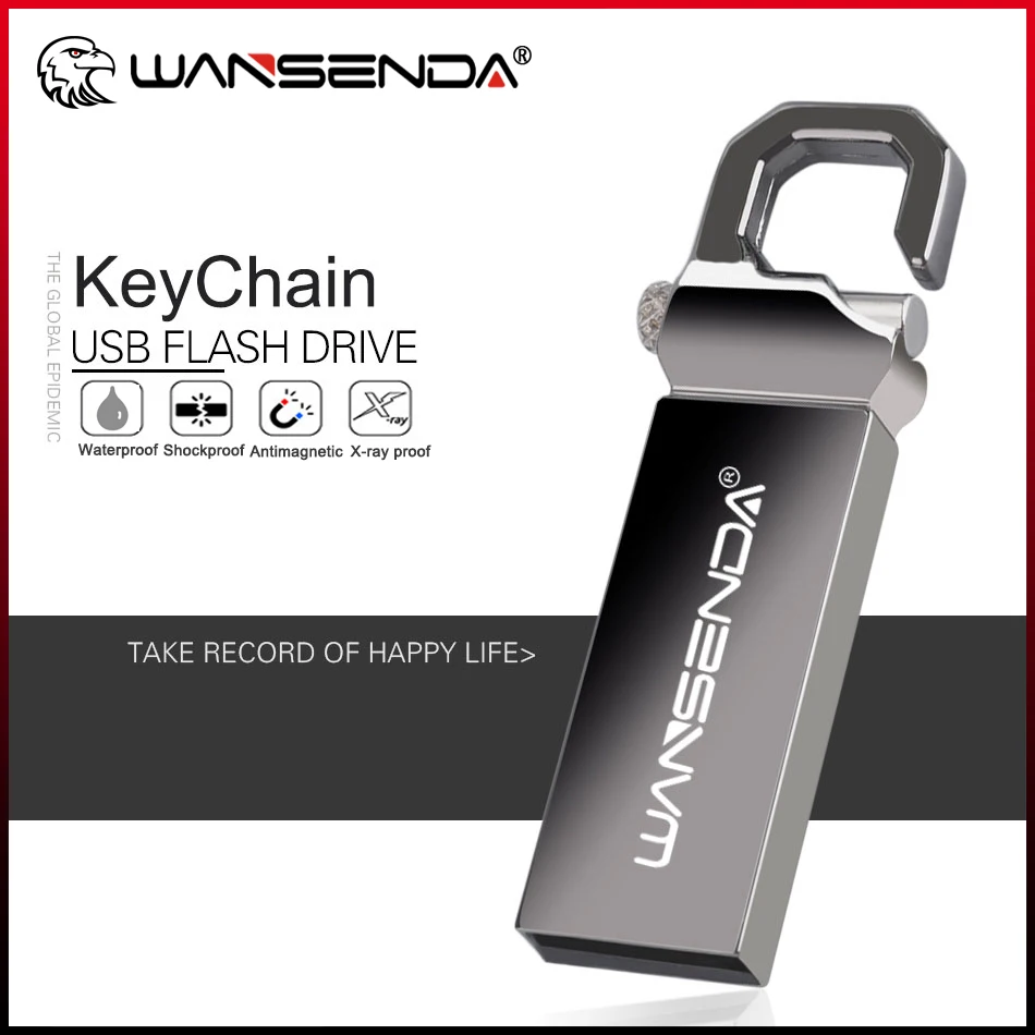 Wansenda водонепроницаемый usb-флешка