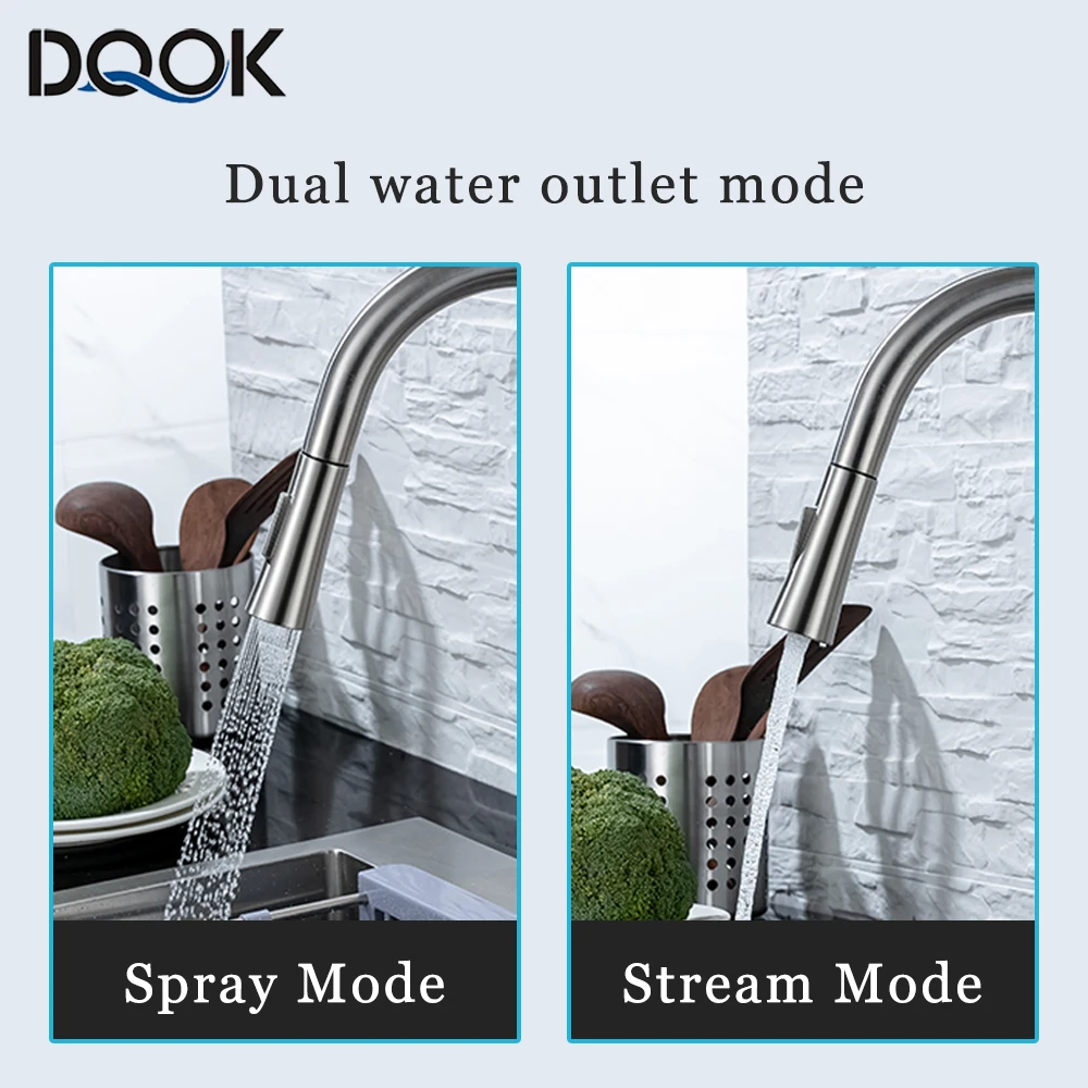 Dqok кухонный смеситель выдвижной - Фотография_2