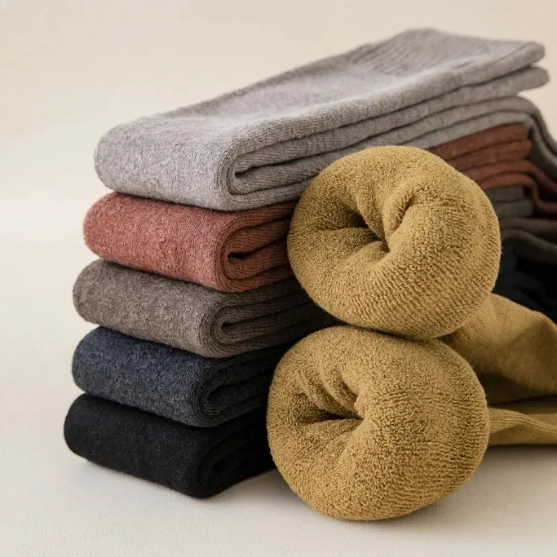 Зимние теплые длинные носки - Фотография_5