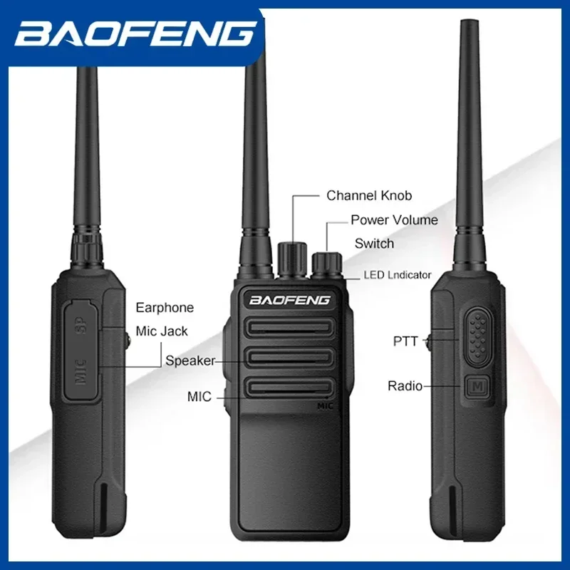 Baofeng bf-1904 рация usb c с зарядкой