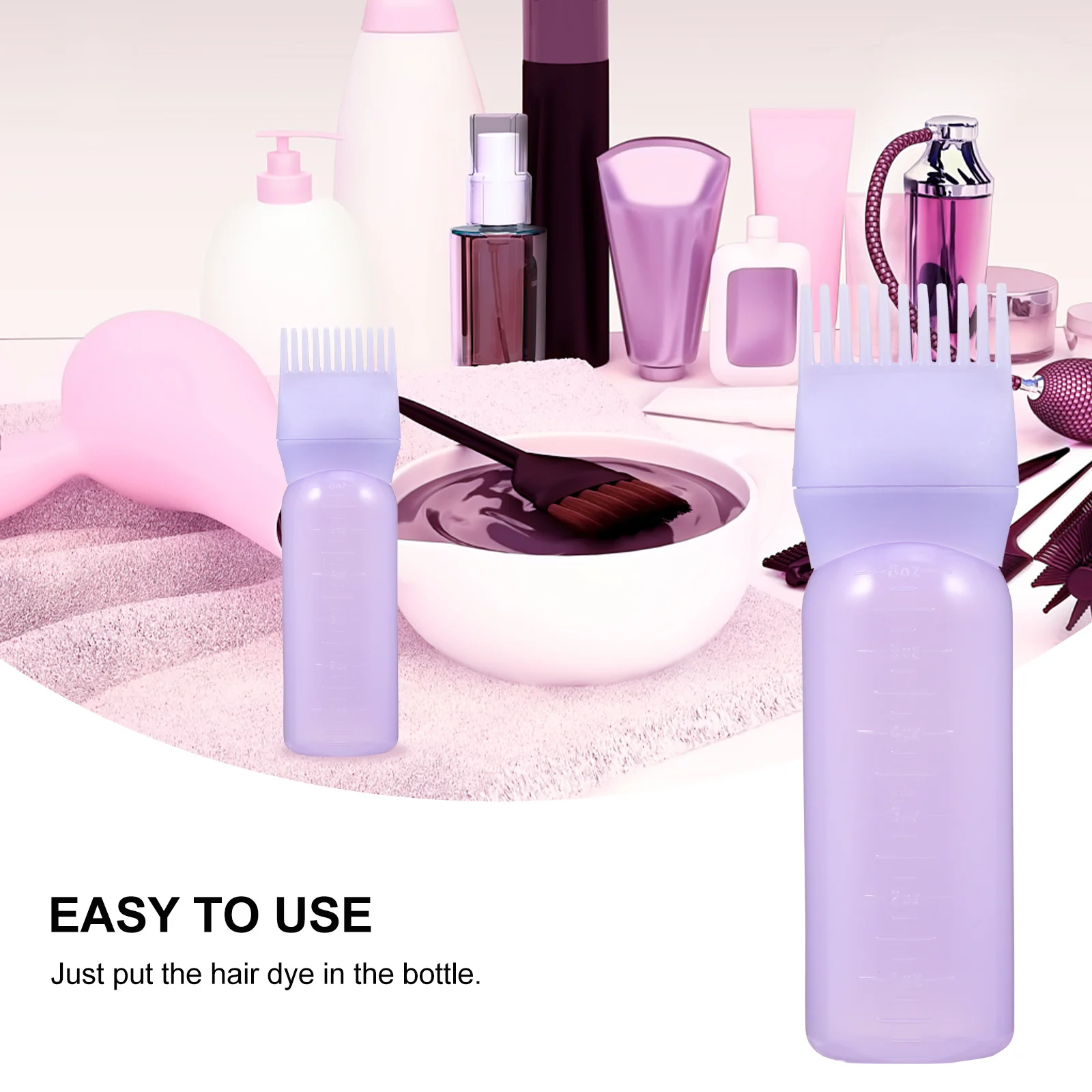 Бутылки для краски для волос