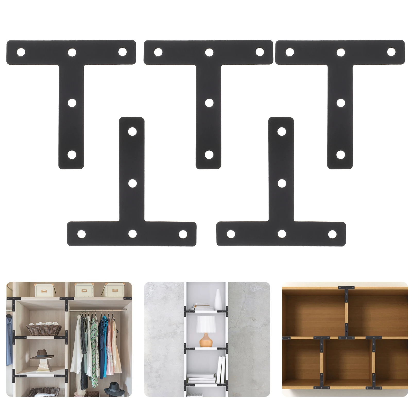 Black t-shaped corner brackets - Фотография_2