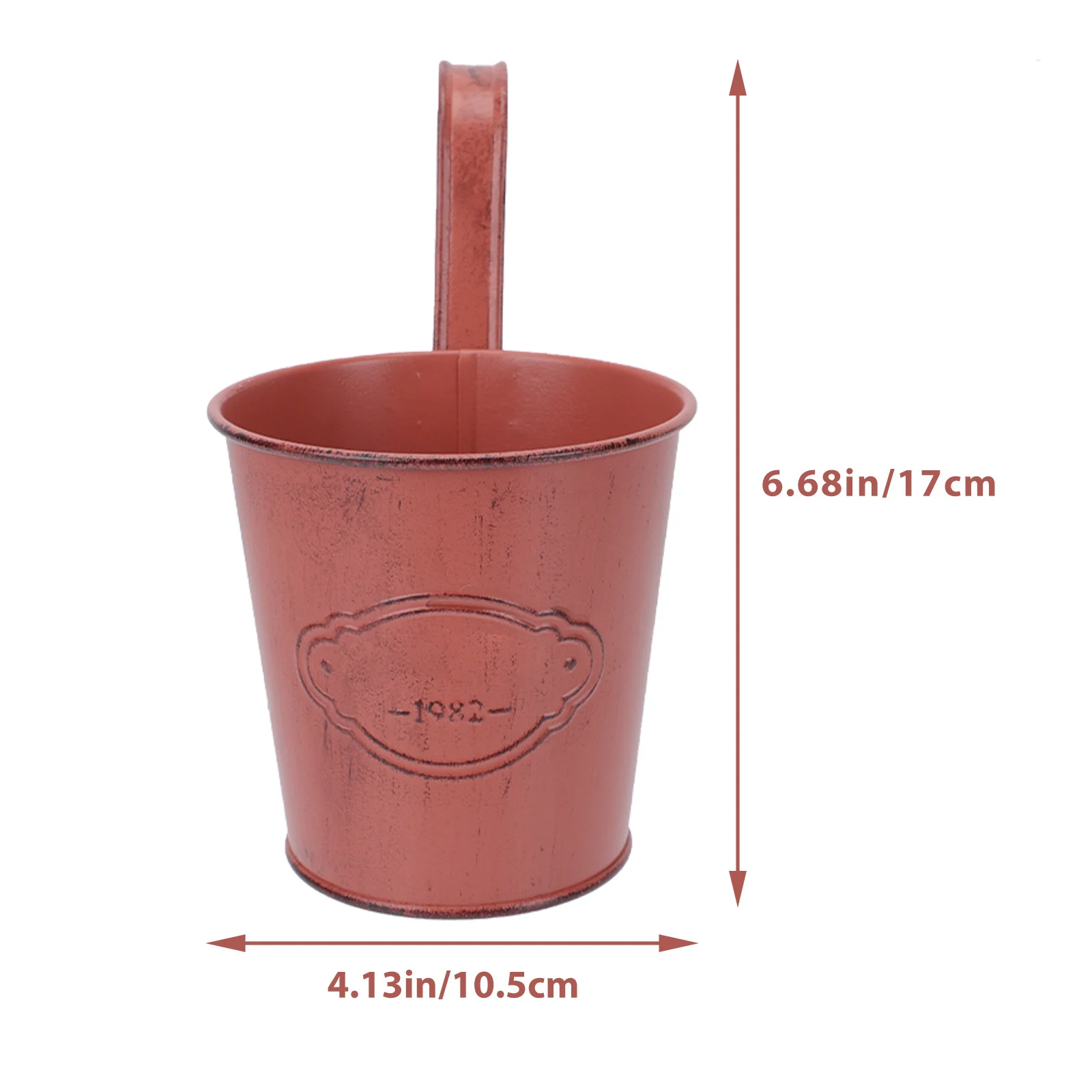 Железные ведра для цветов в стиле ретро - Фотография_6