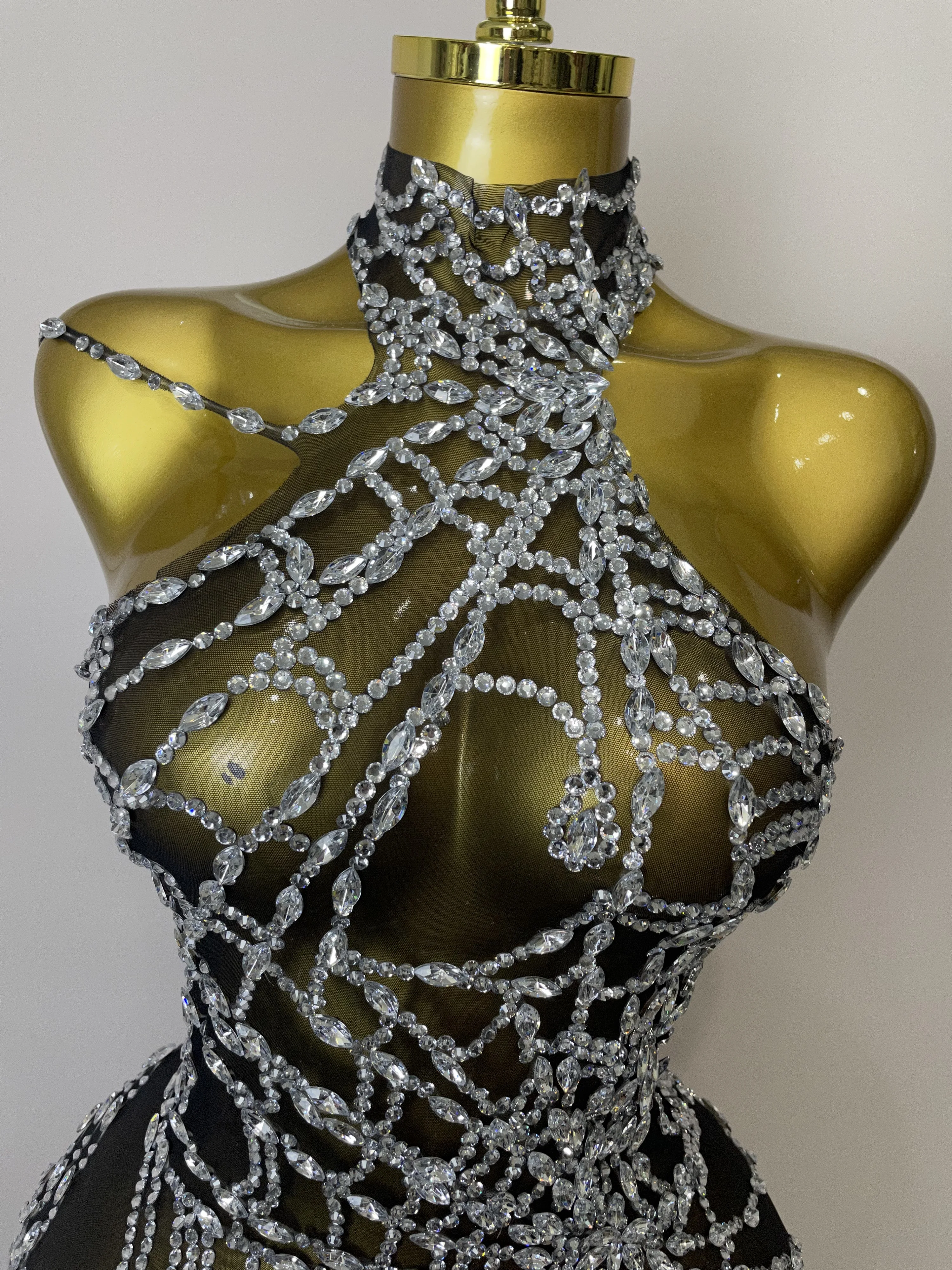 Сексуальный сетчатый комбинезон - Фотография_3