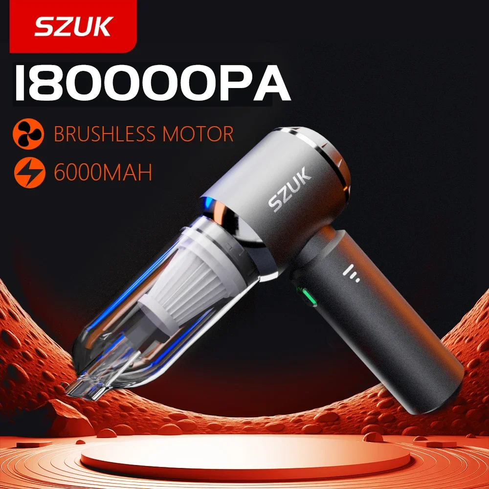 Szuk 180000pa mini car пылесос