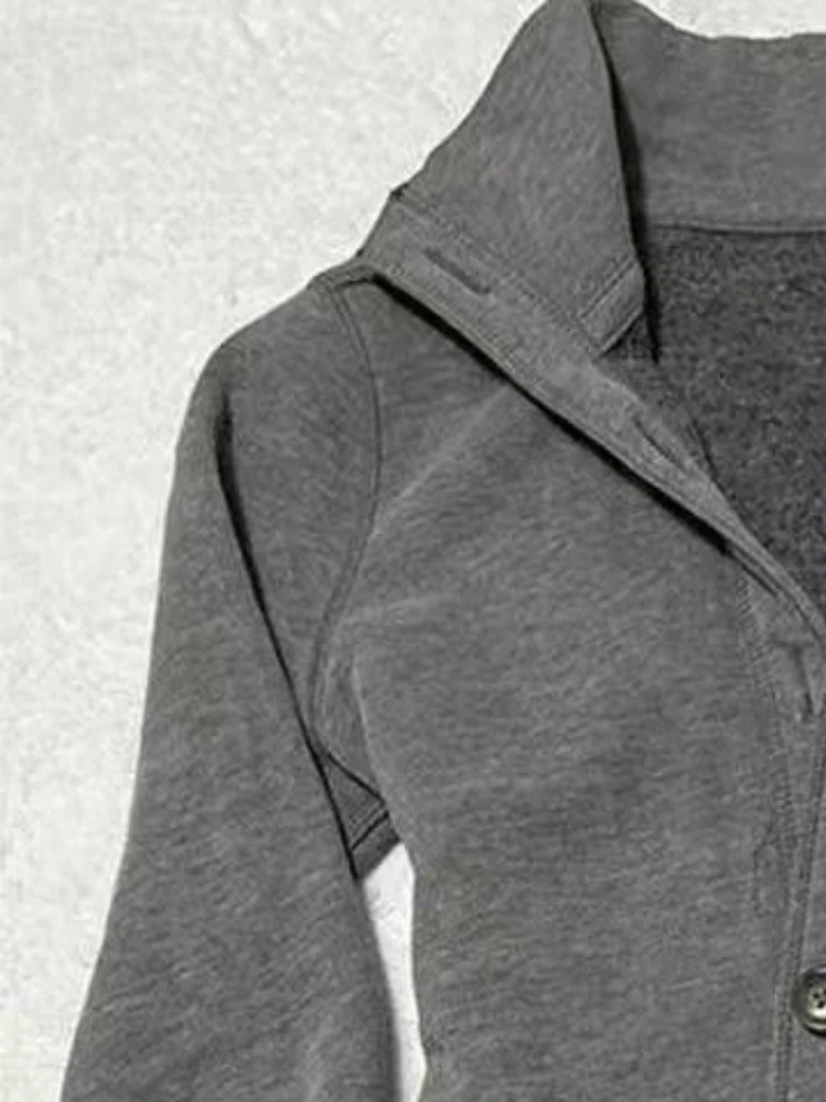 Зимняя корейская модная тонкая куртка - Фотография_3