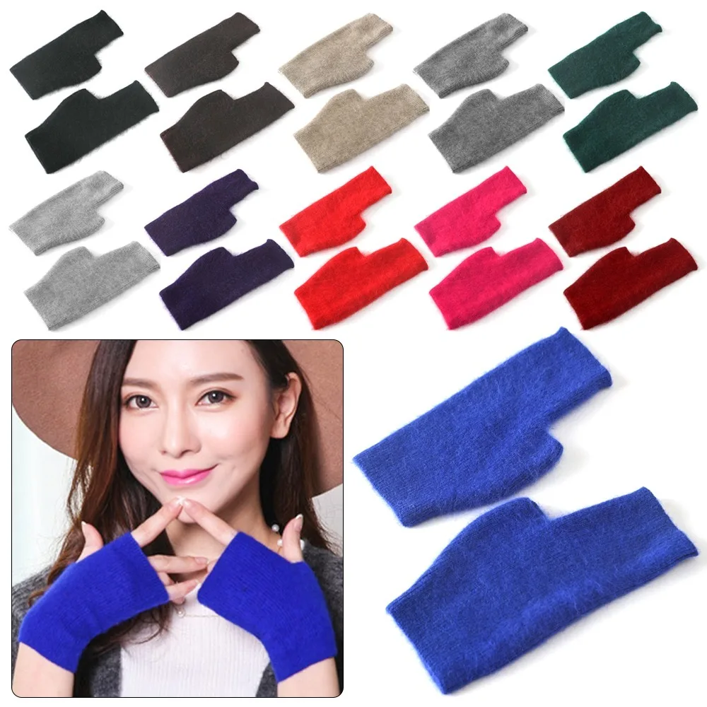 Норковые кашемировые перчатки - Фотография_6