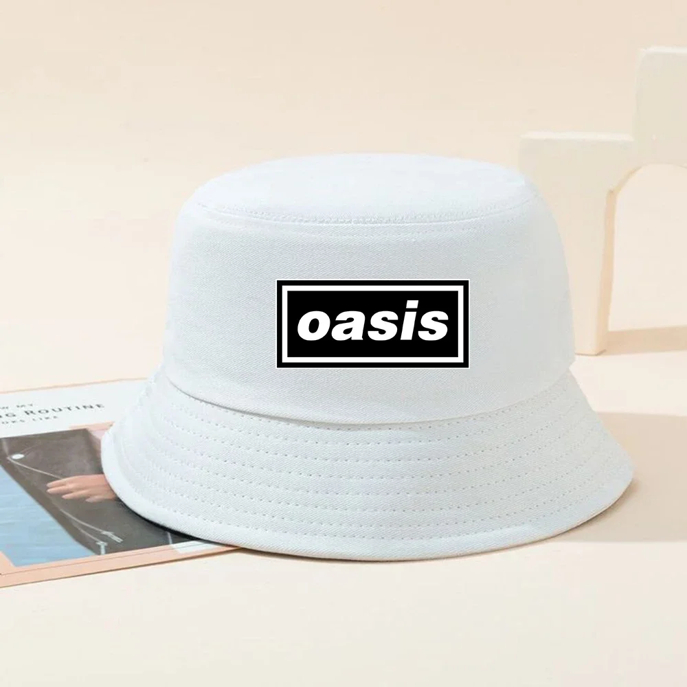 Модная рыбацкая шляпа с принтом oasis - Фотография_4