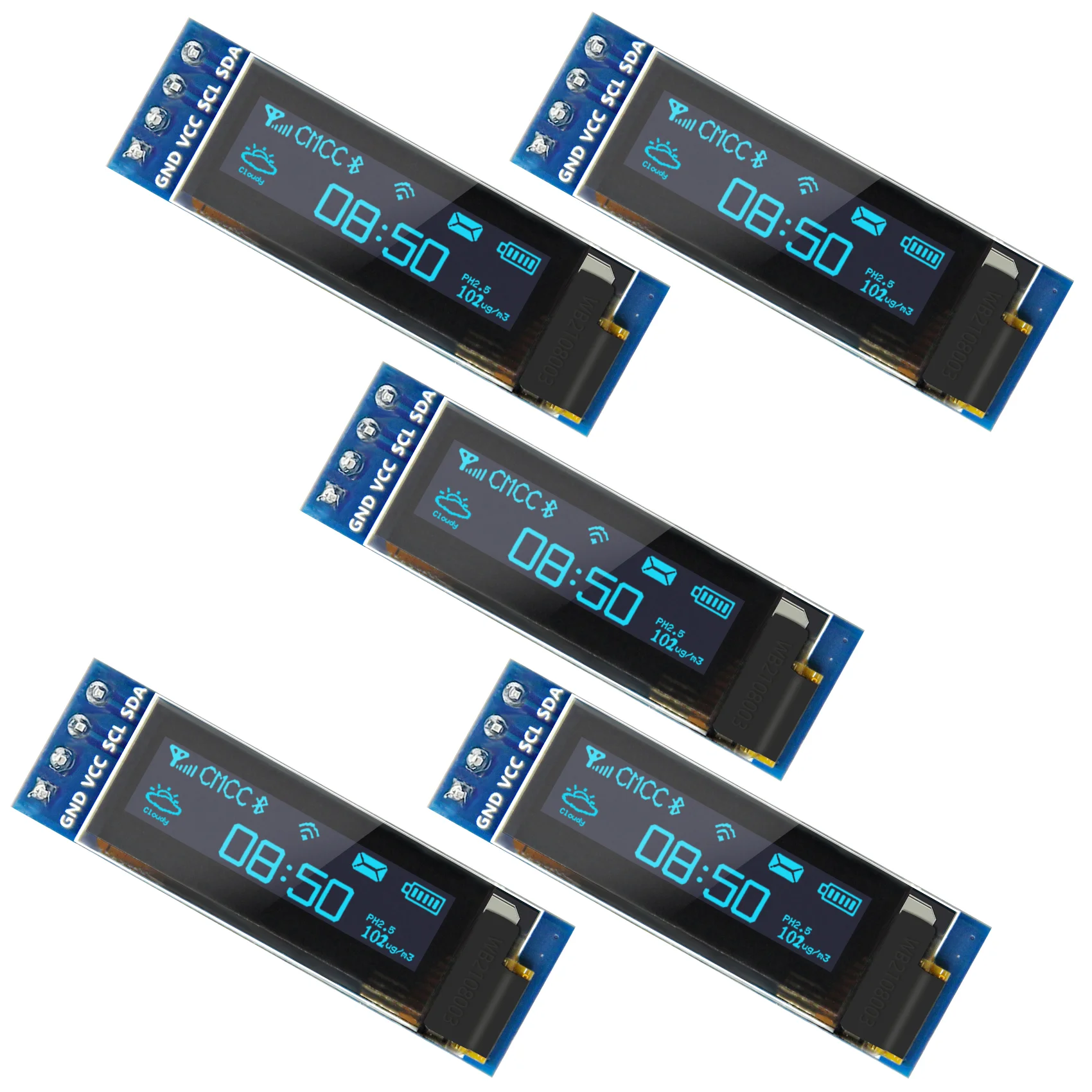 0,91-дюймовый модуль oled-дисплея