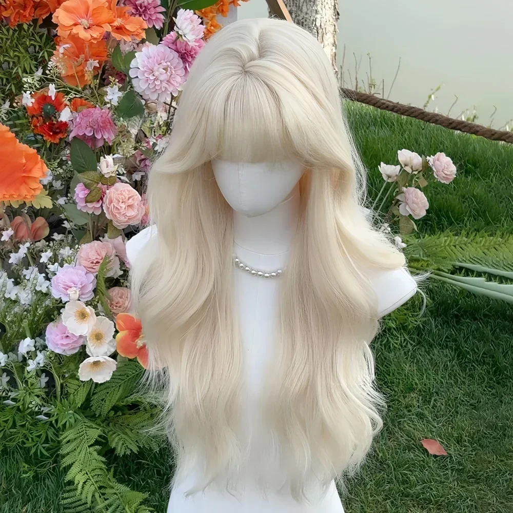 Ashely wig белый светлый парик - Фотография_3