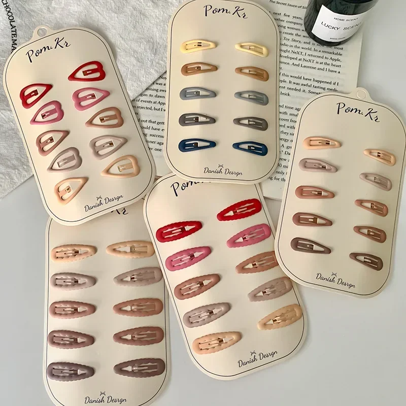 Разноцветные заколки для волос со звездами для маленьких девочек - Фотография_2