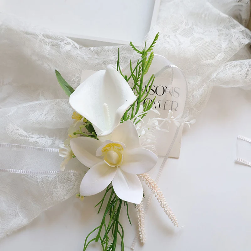 25021. набор корсажа и браслета - Фотография_5