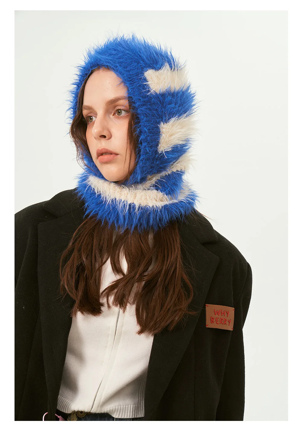 Зимние шапки унисекс с имитацией норки - Фотография_2