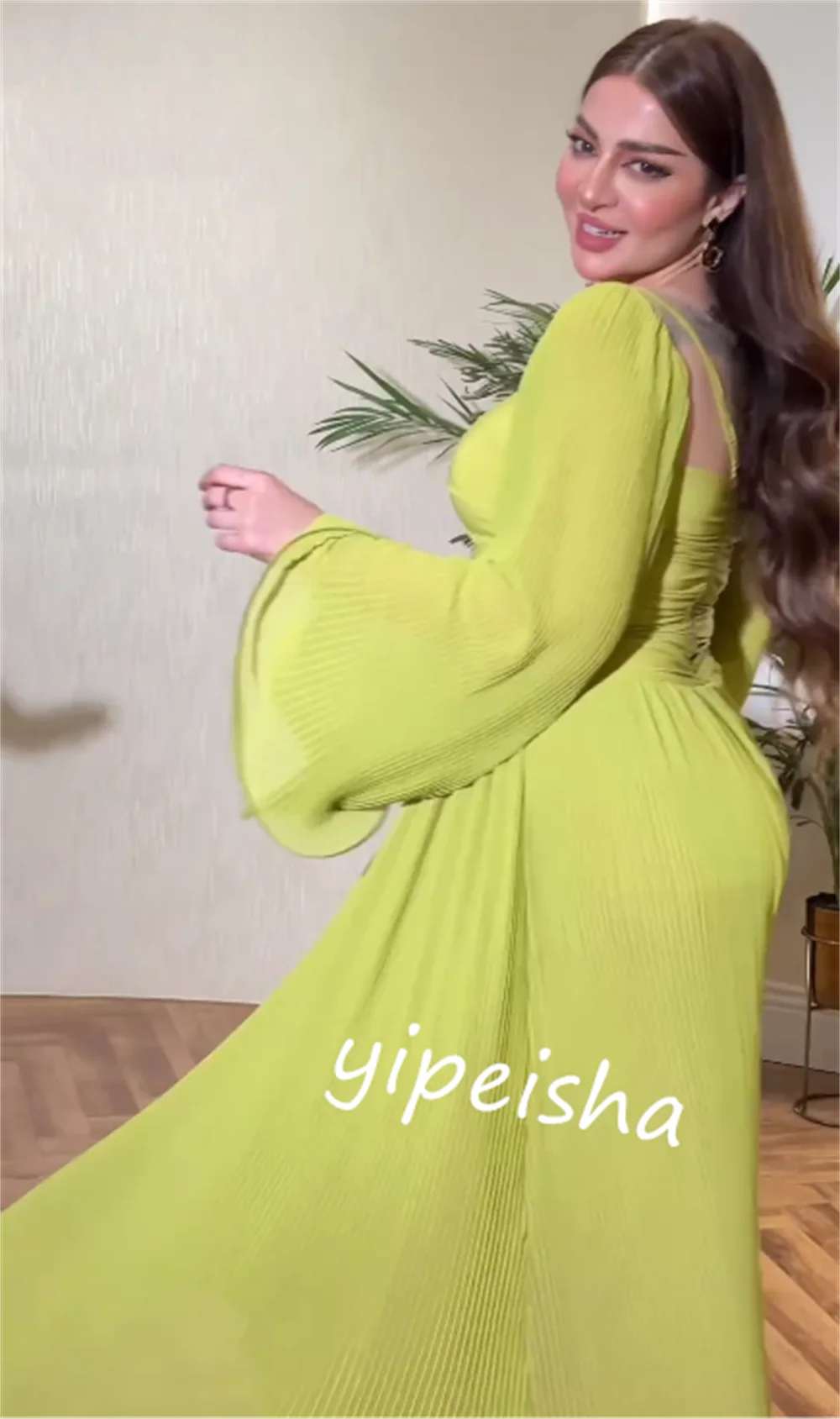 Индивидуальное шифоновое платье - Фотография_4
