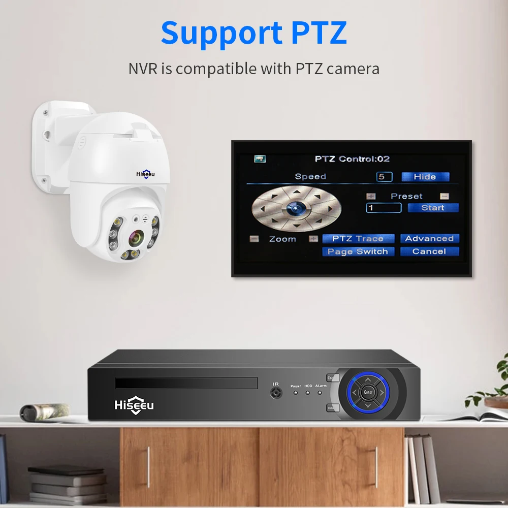 Hiseeu h.265 8ch 16ch 4k poe nvr - Фотография_3