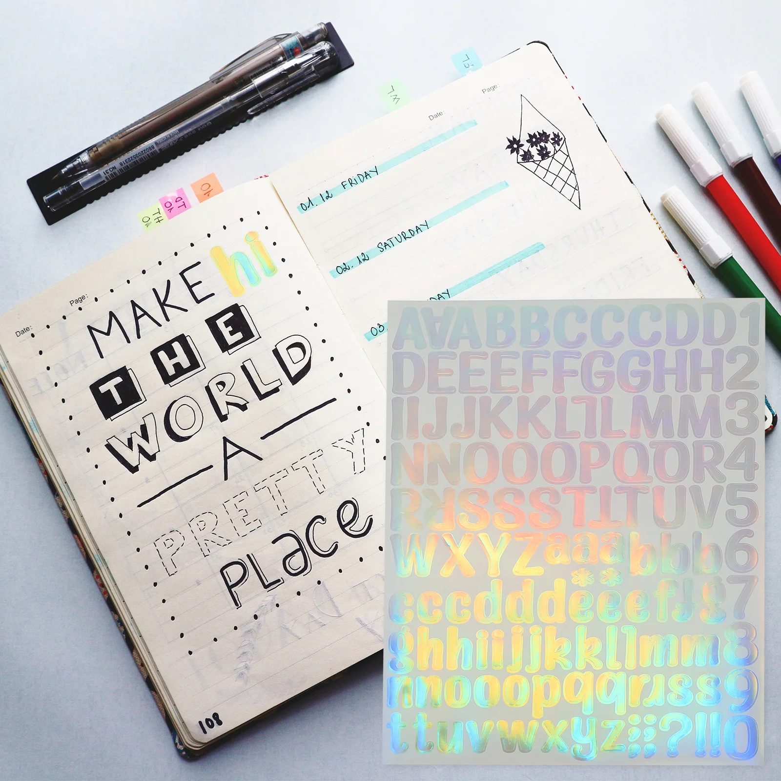 10 листов лазерные наклейки с номерами