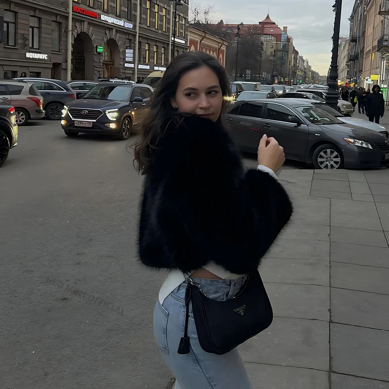 Женская уличная шуба neo mint - Фотография_5