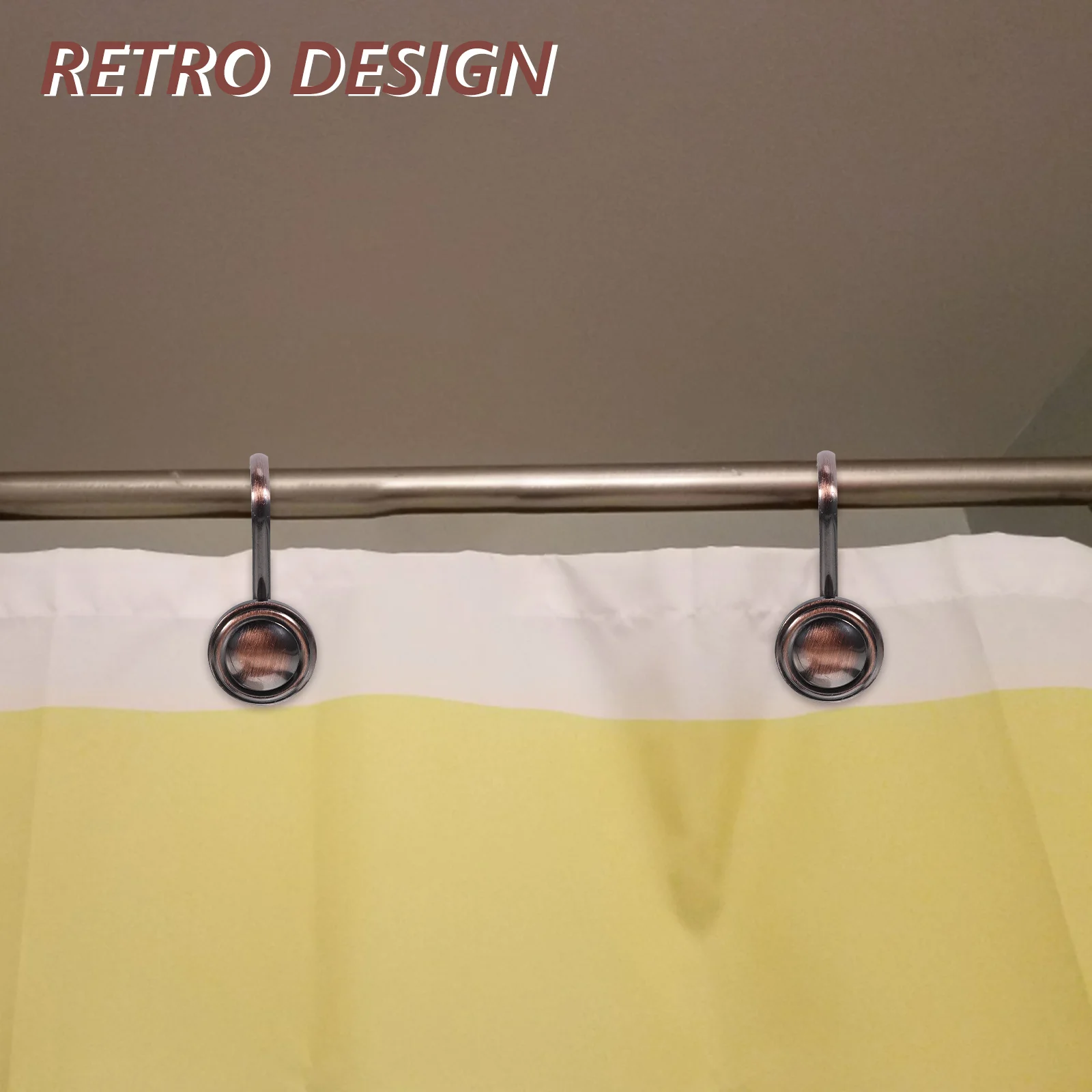 Винтажные крючки для занавесок для душа - Фотография_5