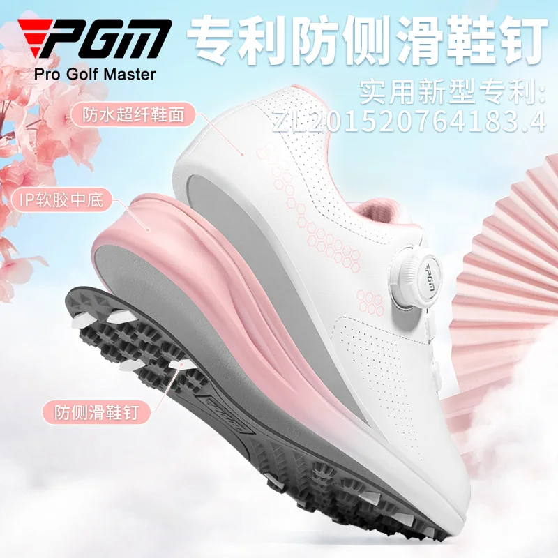 Pgm cherry blossom обувь для гольфа - Фотография_3