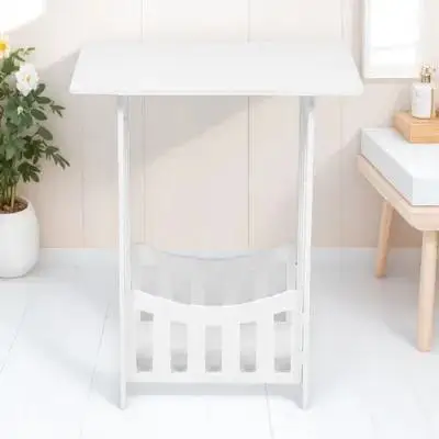 Мини-туалетный столик с полкой для хранения - Фотография_6