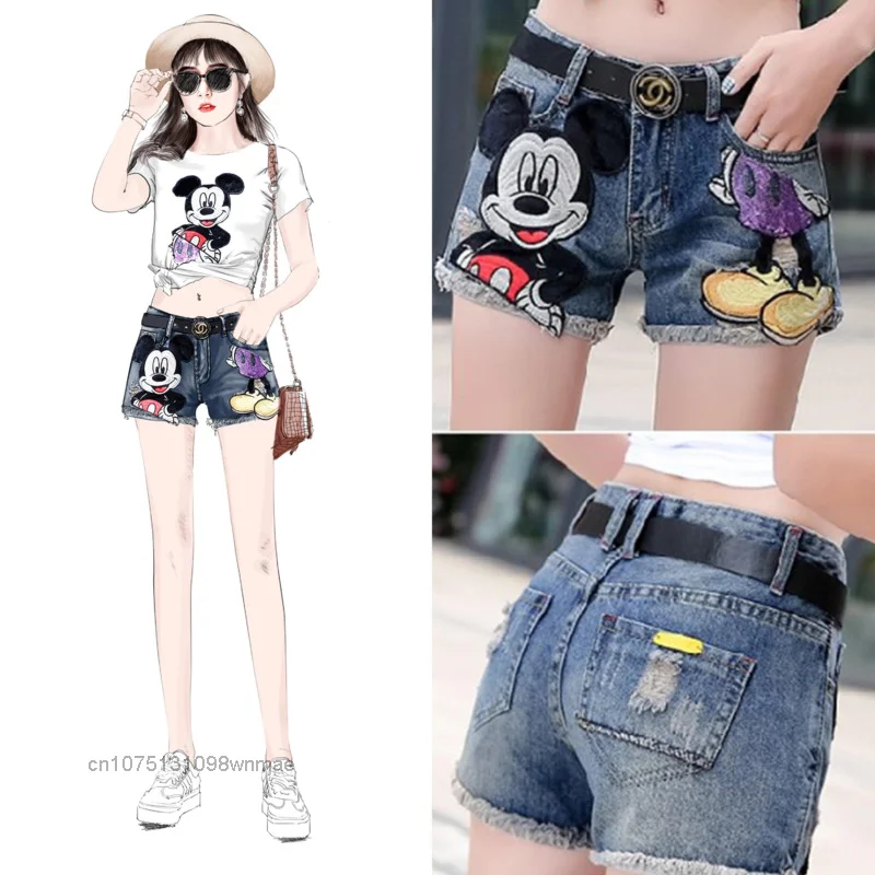 Винтажные джинсовые шорты disney - Фотография_6