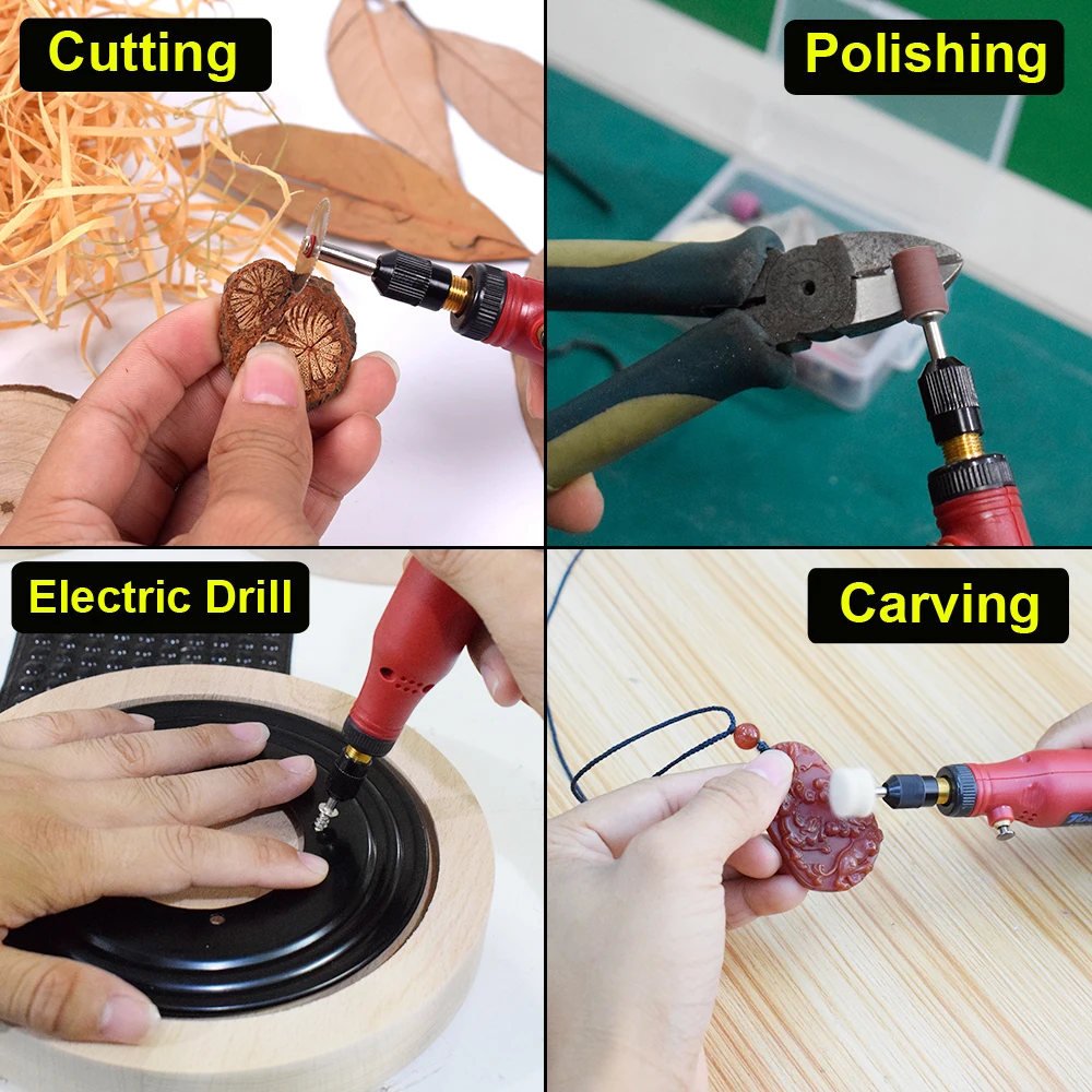 Newacalox мини-набор вращающихся инструментов с переменной скоростью - Фотография_6