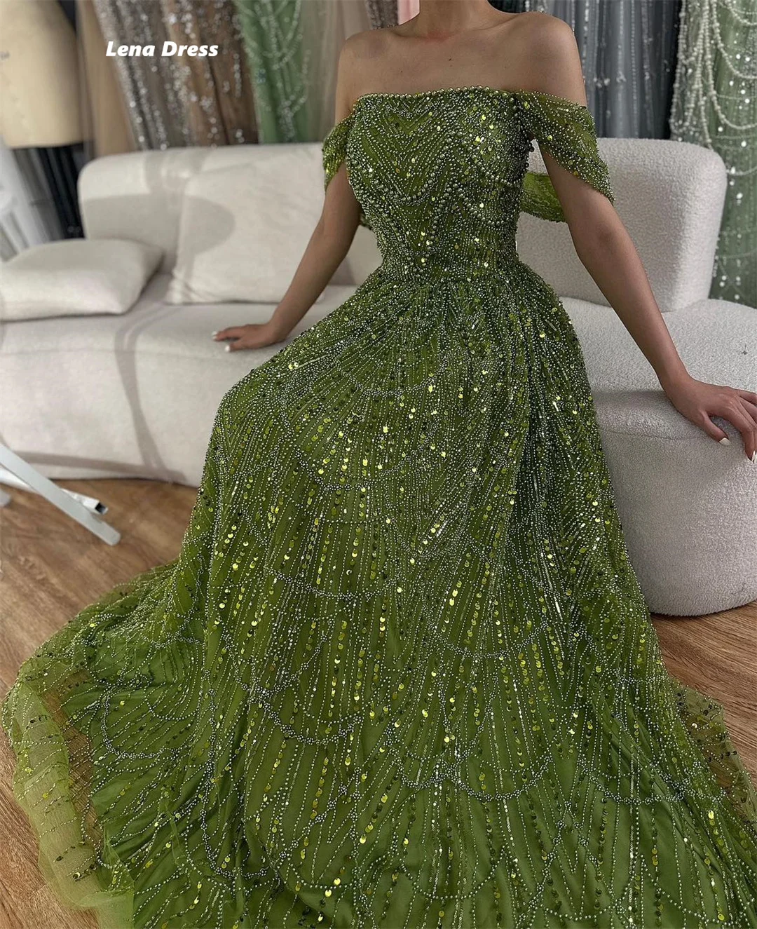 Lena длинные платья для выпускного - Фотография_2