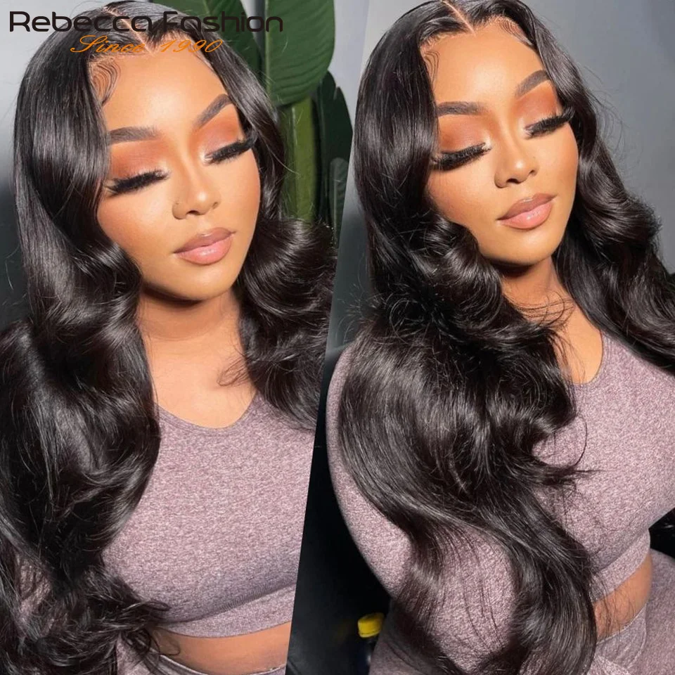 Парик rebecca body wave на сетке спереди - Фотография_6