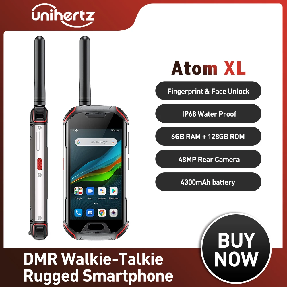 Unihertz atom xl dmr walkie-talkie