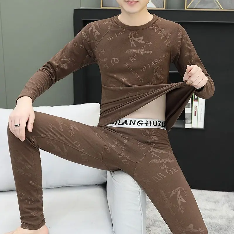 Двустороннее немецкое бархатное термобелье для мужчин - Фотография_3