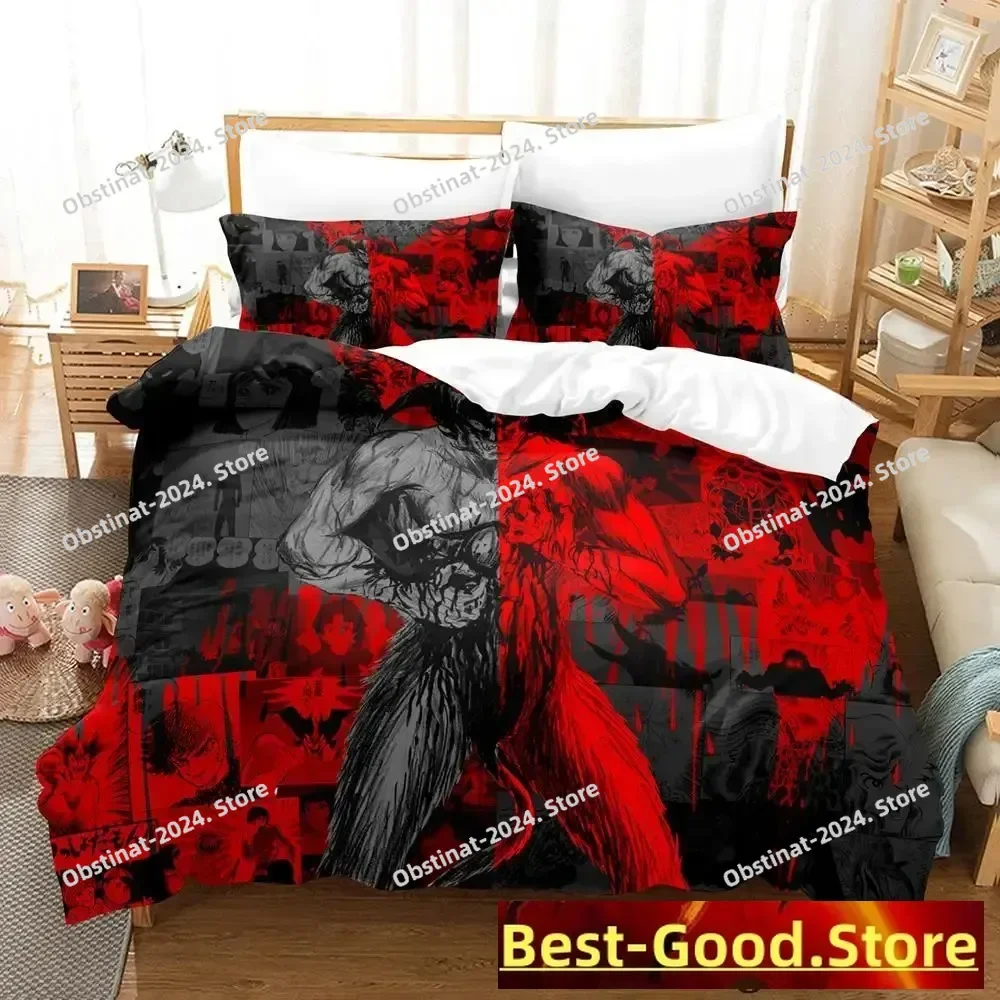 Комплект постельного белья devilman single twin full queen king size - Фотография_5