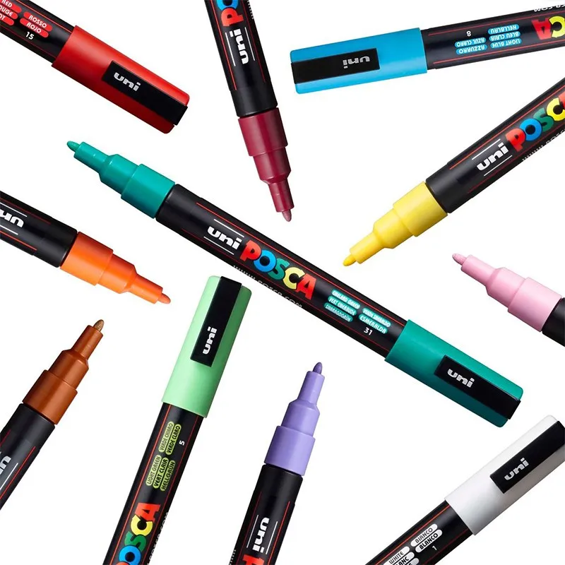 Маркер uni posca - Фотография_6