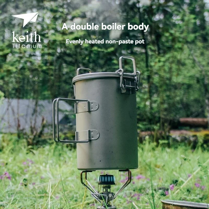 Keith ti6300 титановая посуда для кемпинга - Фотография_3