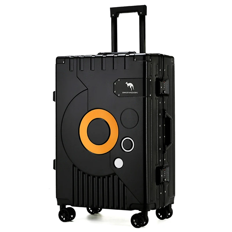 Модный дорожный чемодан с алюминиевой рамой - Фотография_6