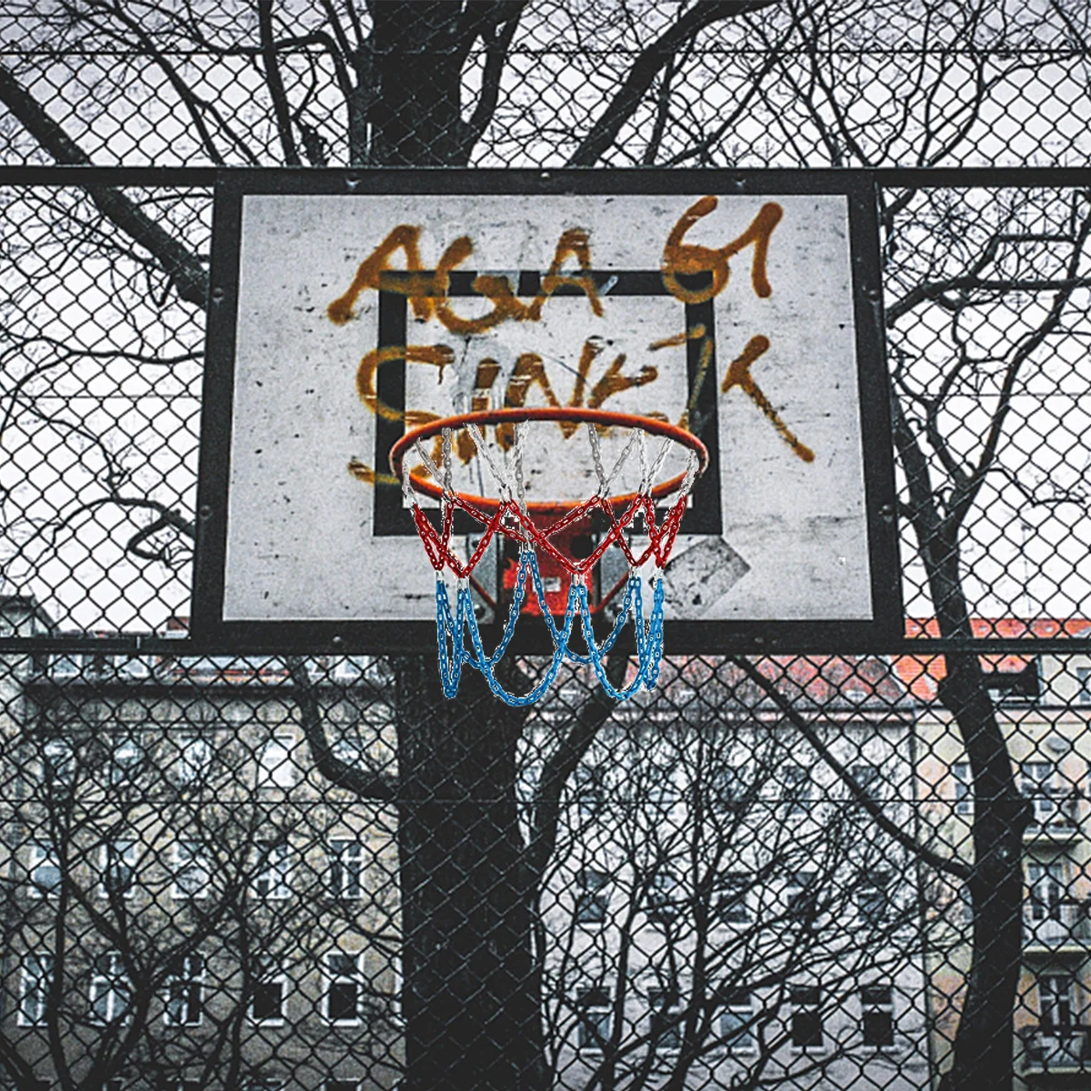 Металлическая баскетбольная сетка - Фотография_6