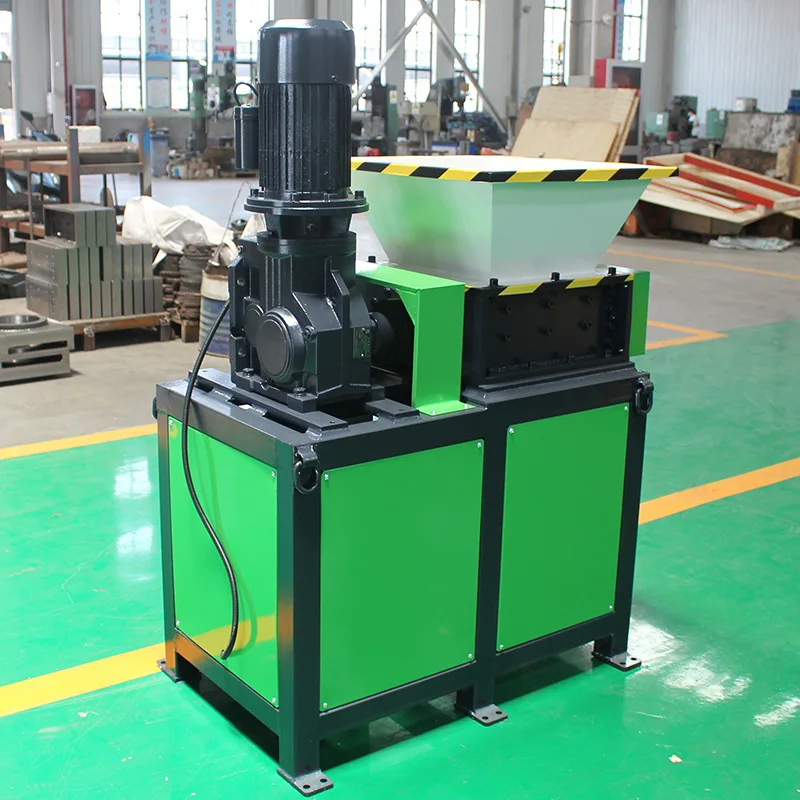 Маленький измельчитель рекламной бумаги с двойным валом - Фотография_4