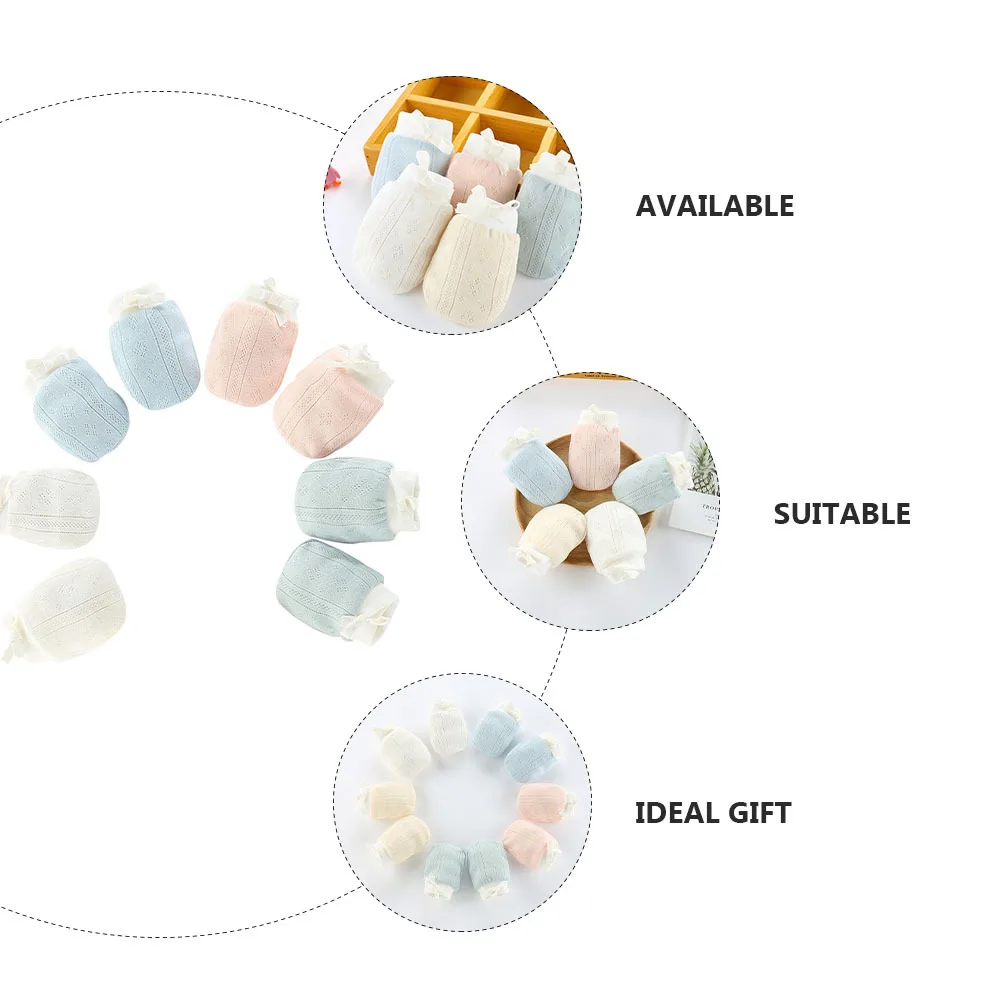 4 пары детских перчаток против царапин