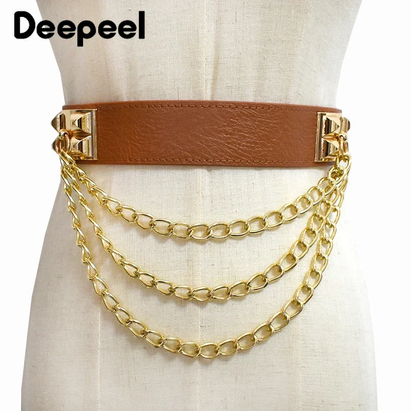 4*68 см, женские эластичные ремни с двойной пряжкой - Фотография_5