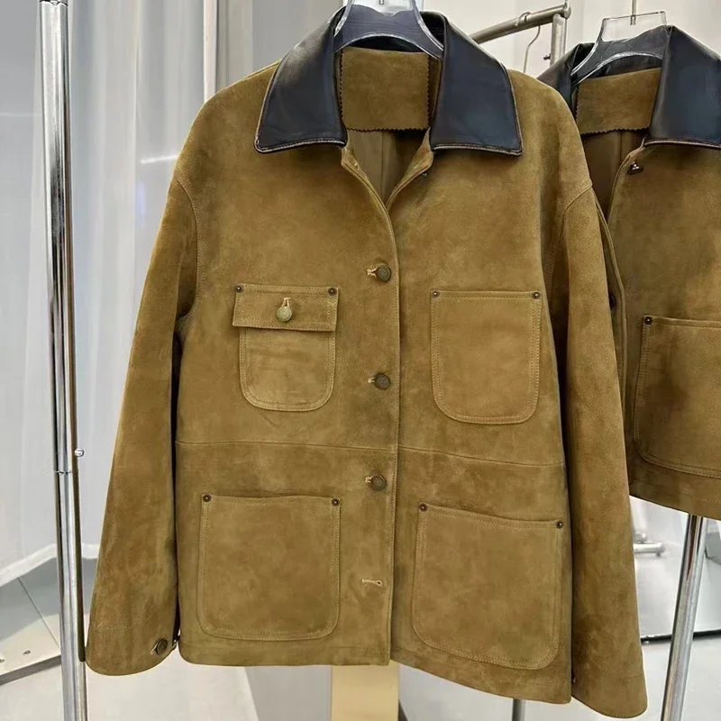 Женские кожаные куртки из овечьей - Фотография_3