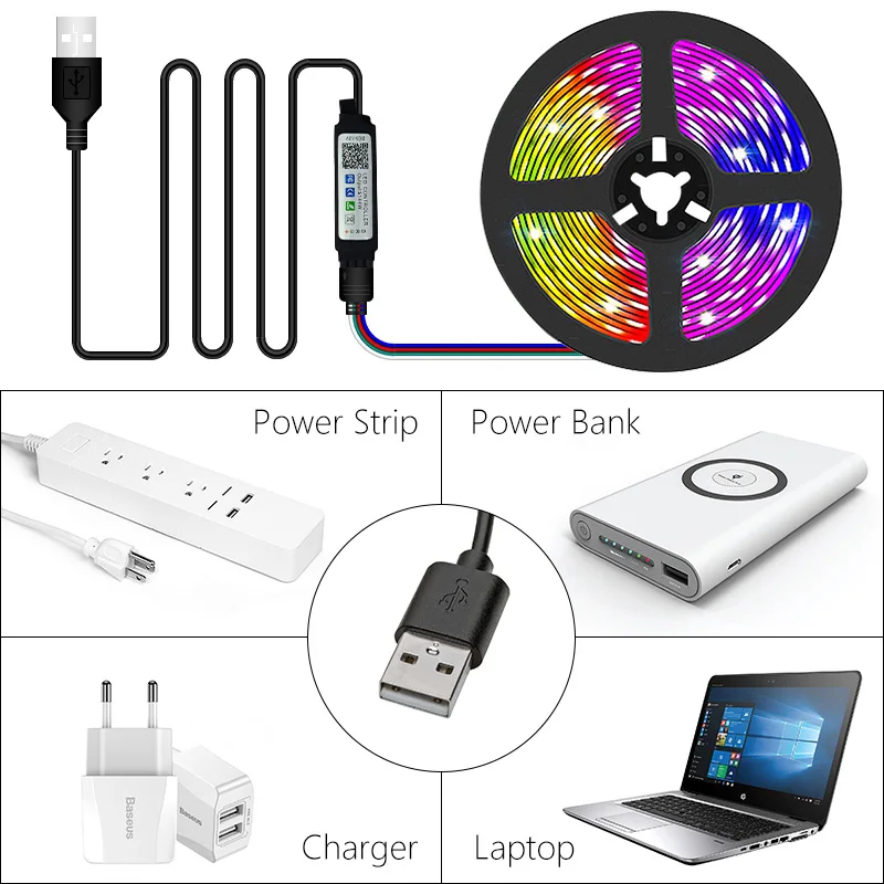 Usb bluetooth светодиодные ленты - Фотография_2