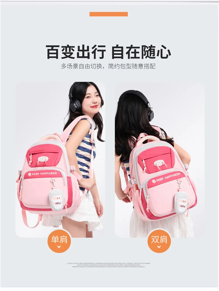 Бестселлер, повседневная школьная сумка для девочек-подростков - Фотография_3