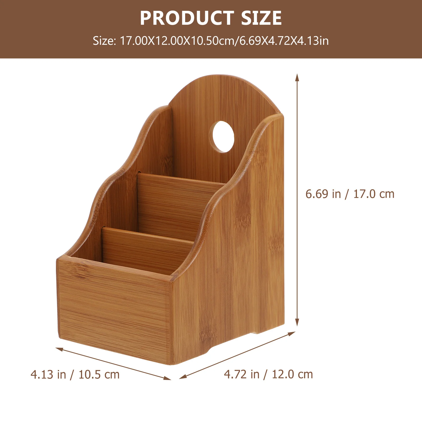Бамбуковый настольный органайзер - Фотография_2