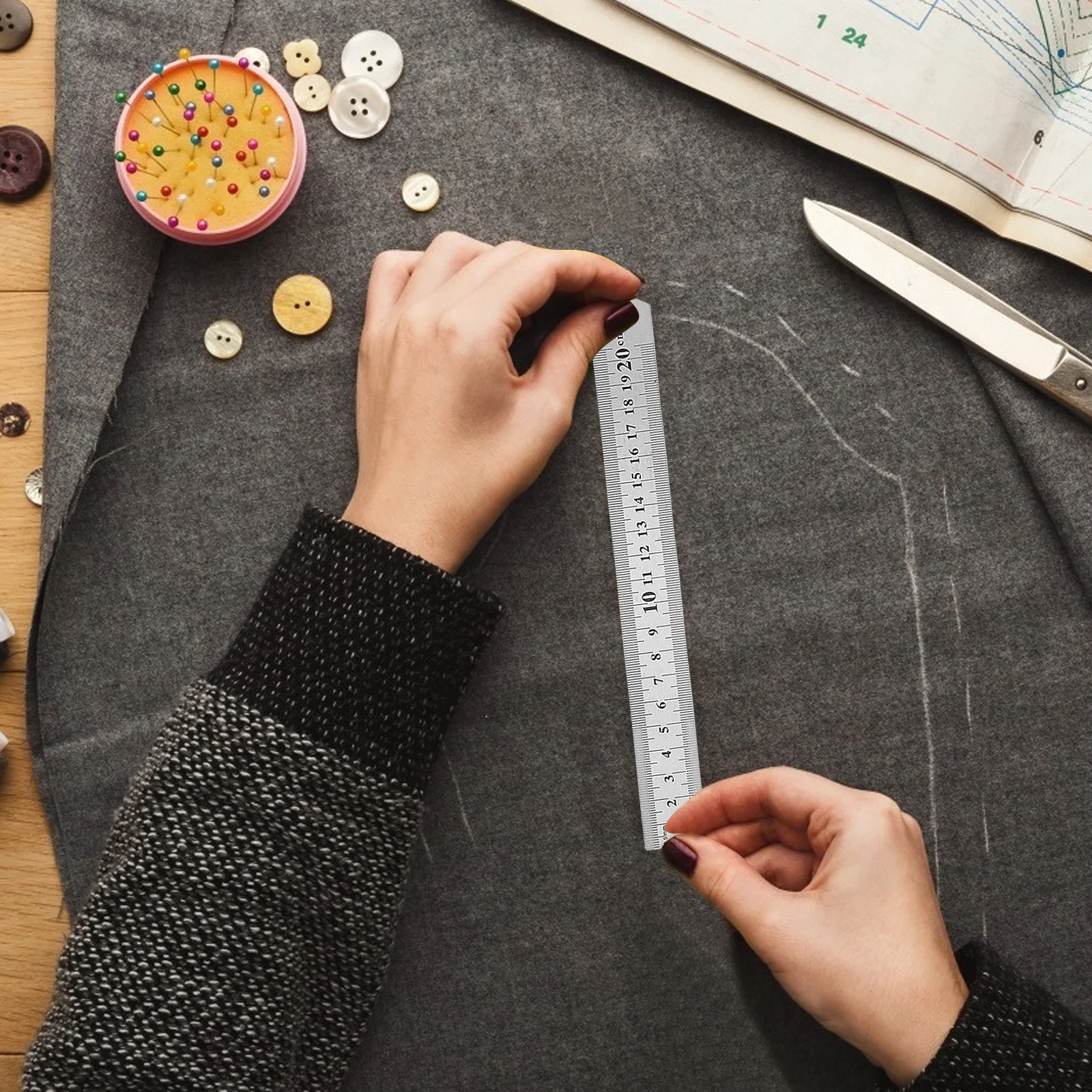 Линейка из нержавеющей стали - Фотография_4