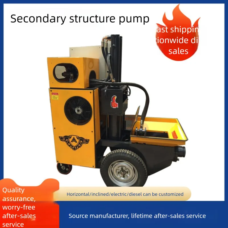 Небольшой бетонный 30-модель горизонтального