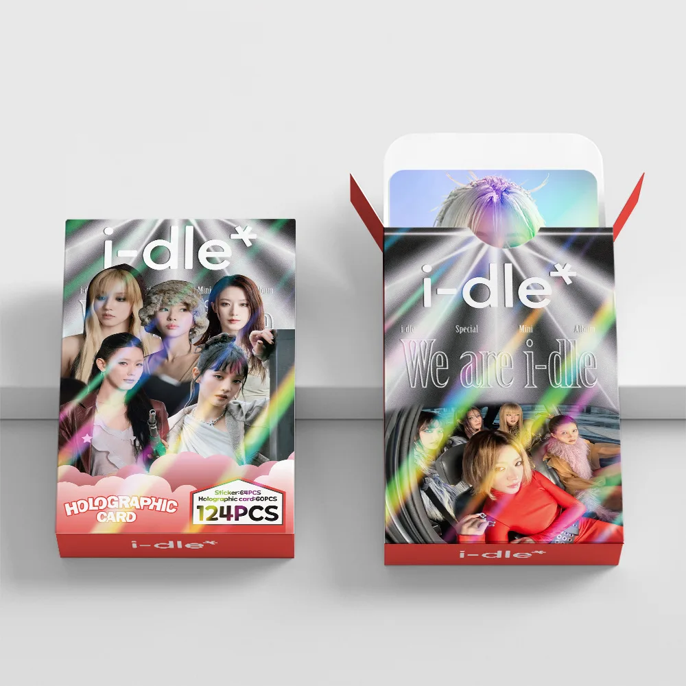 Kpop g-idle новый альбом ломо карты - Фотография_2