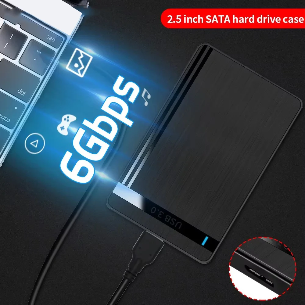 2,5-дюймовый корпус для жесткого диска sata-usb 3.0 - Фотография_3