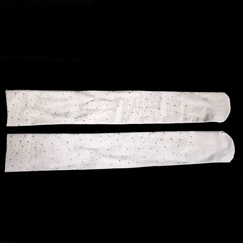 Сексуальные длинные носки со стразами - Фотография_4