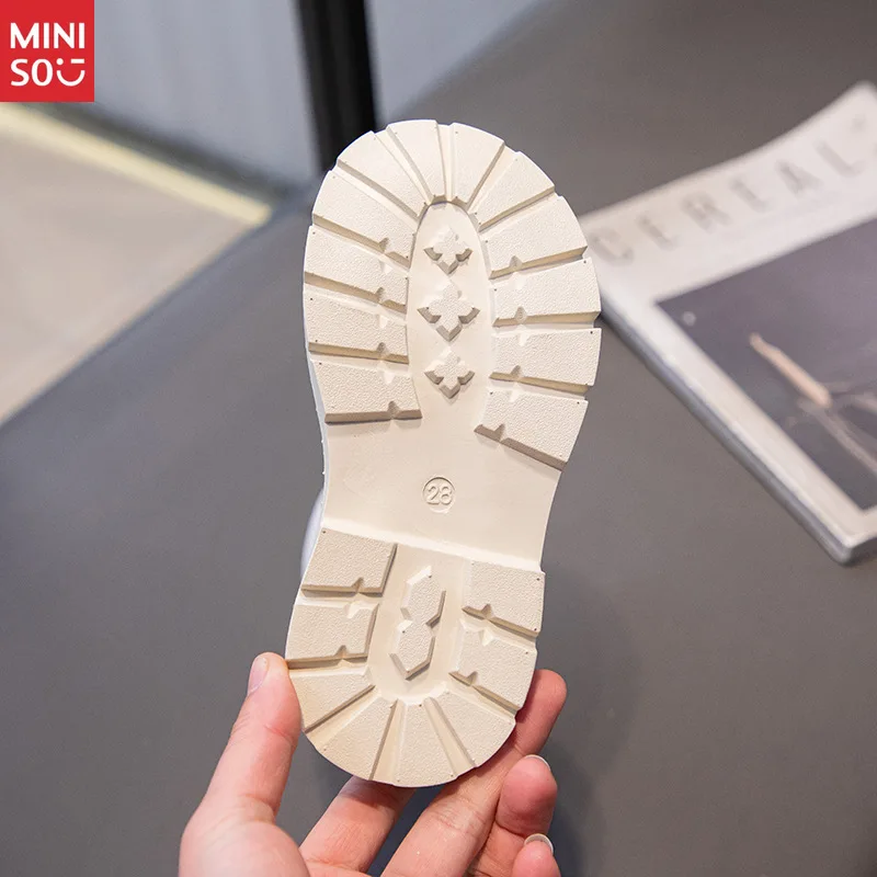 Летние ботинки martin для девочек miniso 2025 - Фотография_3